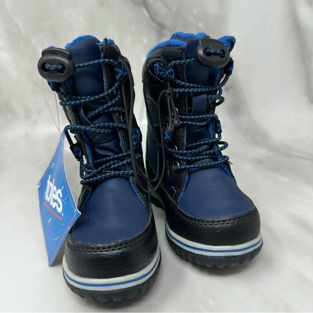 Totes Little Toddler Boys 6 Beaver Waterproof Insulated Winter Boots